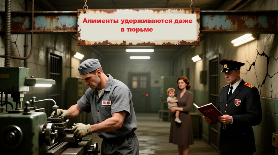 Как алименты влияют на детей, если отец оказался в тюрьме?