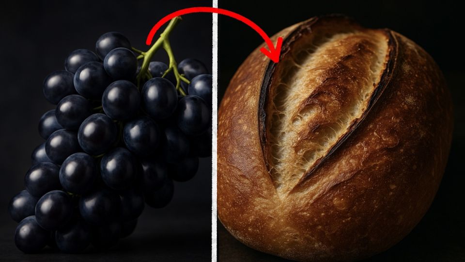 Невероятная алхимия: как превратить виноград в ароматный хлеб