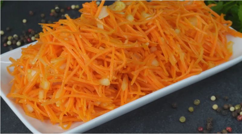 Морковная симфония: быстрый и вкусный салат для любого стола