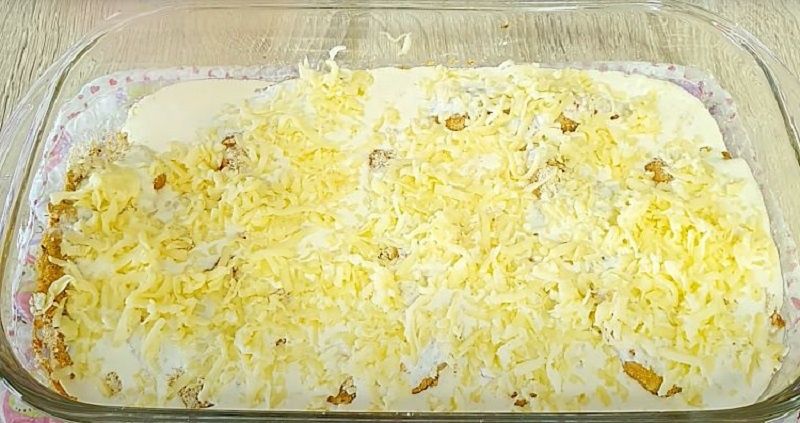 Нежнейшая рыбная запеканка без лишнего масла