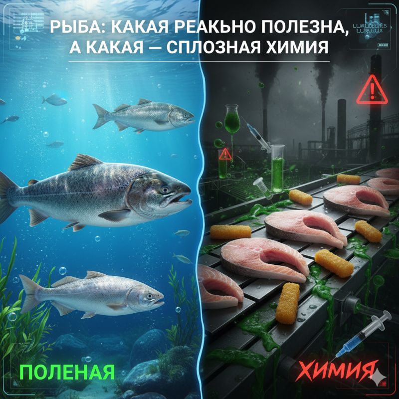 Рыба: какая действительно полезна, а какая может быть опасной?