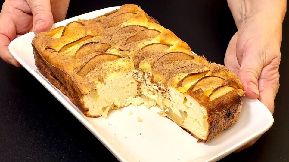 Творожная запеканка с грушей: невероятно вкусный и простой десерт