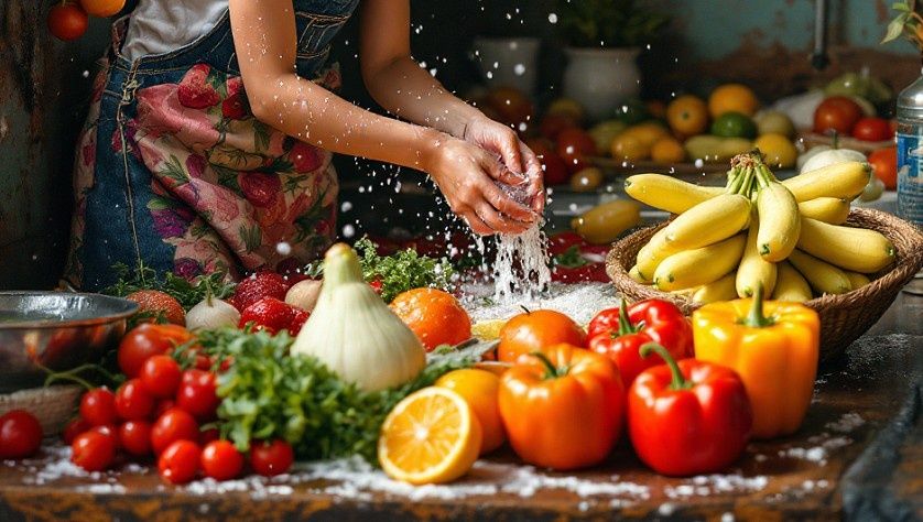 Как правильно мыть фрукты и овощи: спокойное руководство по сохранению пользы