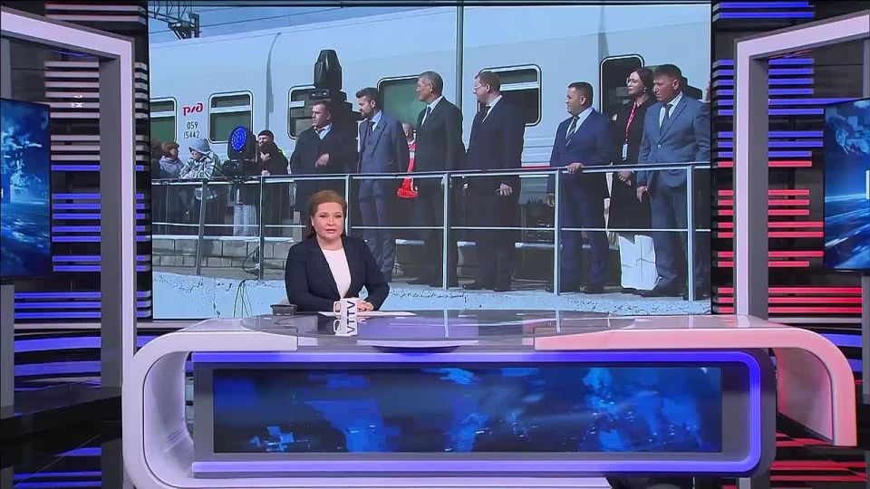 В Башкортостане открылась новая железнодорожная станция "Розовые скалы"