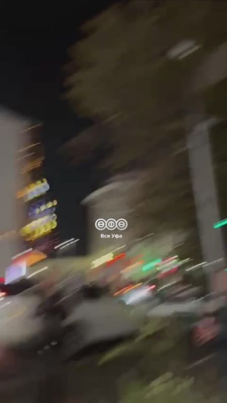 Пожар в центре Уфы!