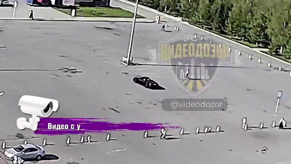 В Уфе оштрафовали водителя, устроившего дрифт на площади перед Дворцом спорта