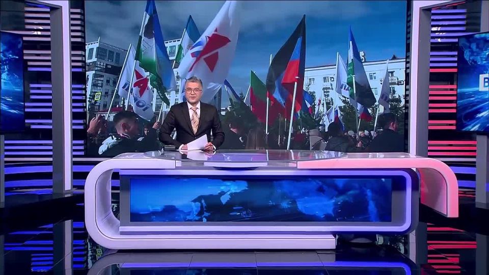 Как в Уфе отметили День воссоединения ЛНР, ДНР, Запорожской и Херсонской областей с Россией