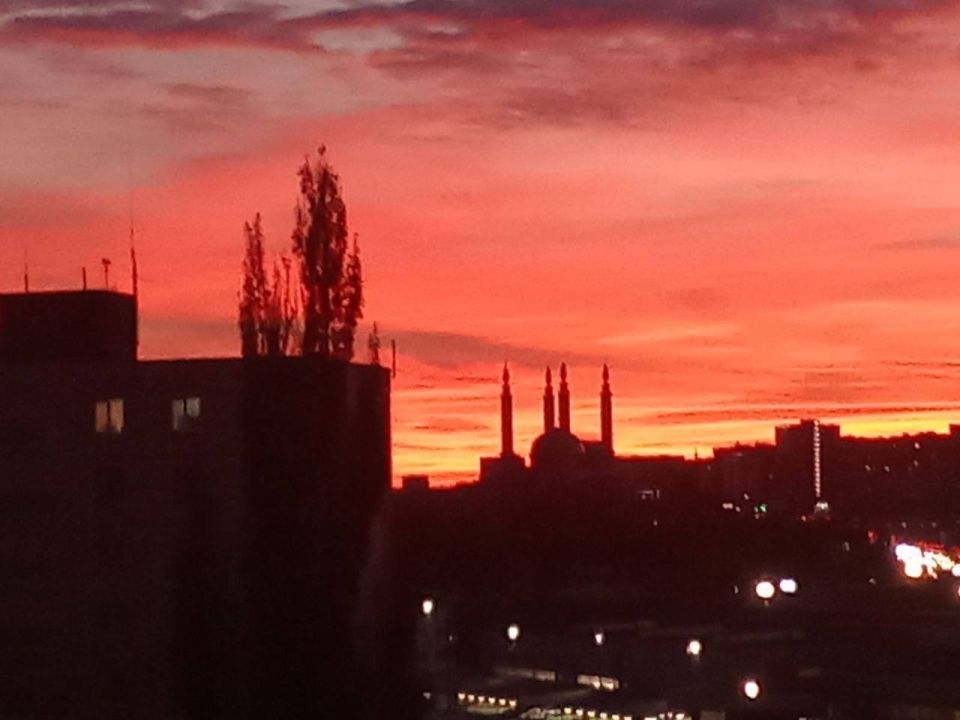 Красивый закат от наших подписчиков