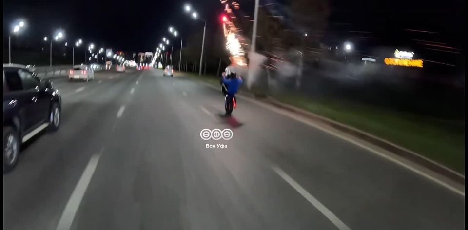 На Салаватке устроили фаер-шоу