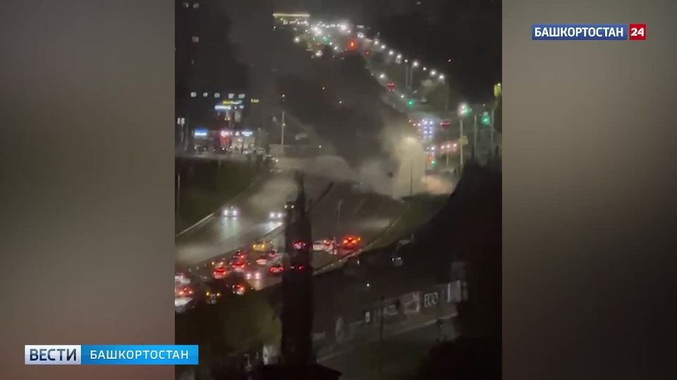 Произошел взрыв автомобиля «Газель» на улице Рыленко в Уфе