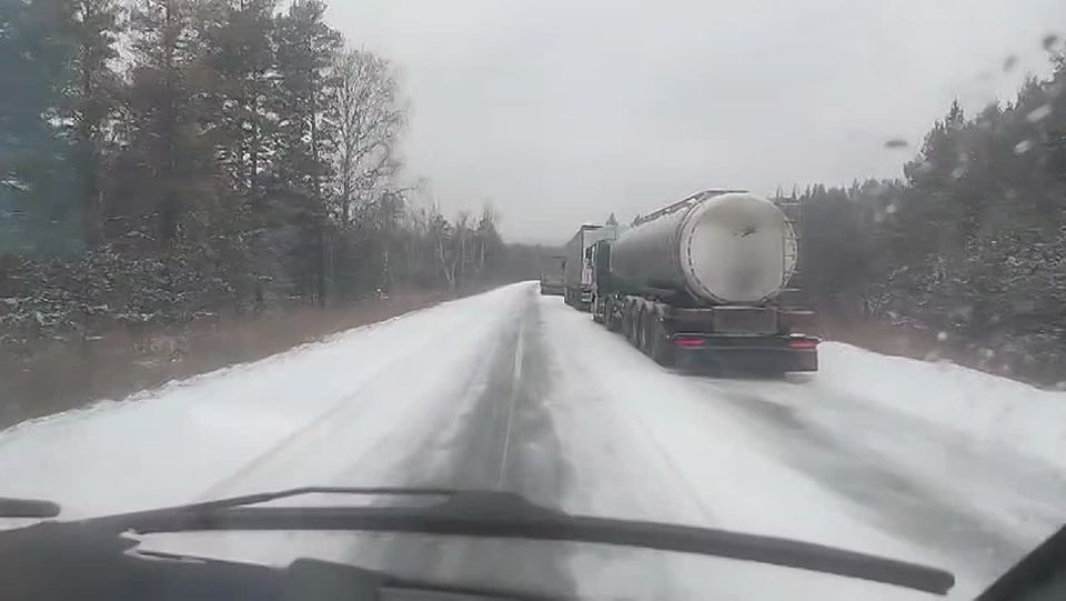 Ограничение движения на трассе Уфа — Белорецк снято в 16:00