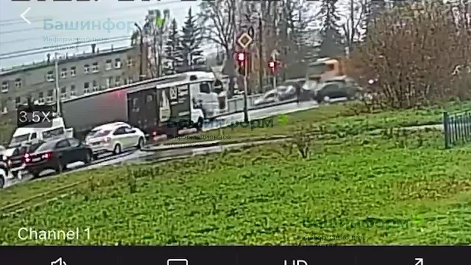 Пострадавшая в Уфе в массовом ДТП женщина рассказала о моменте аварии