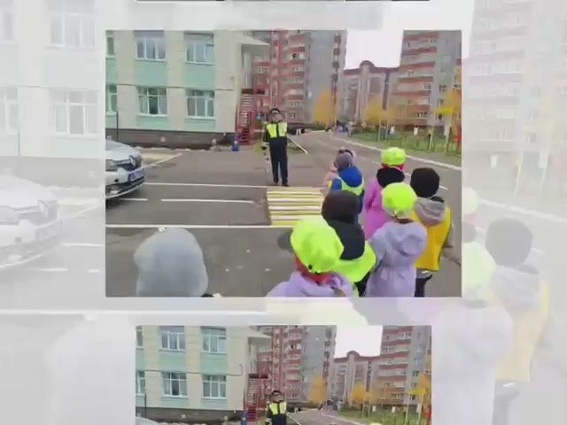 Сегодня в честь праздника «День Отца!» в подготовительной к школе группе детского сад N6 города Нефтекамск, совместно с папой Роберта - старшим инспектором отделения ДПС Денисом Хазиахметовым, инспектором по пропаганде БДД...