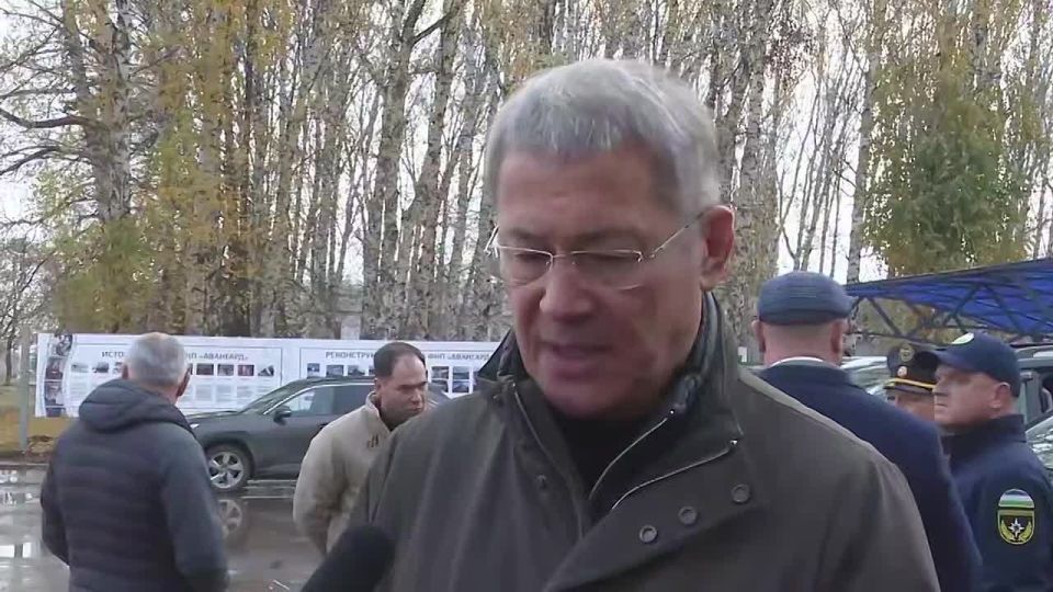 Глава Республики Башкортостан Радий Фаритович Хабиров о текущей ситуации на ФКП "Авангард"