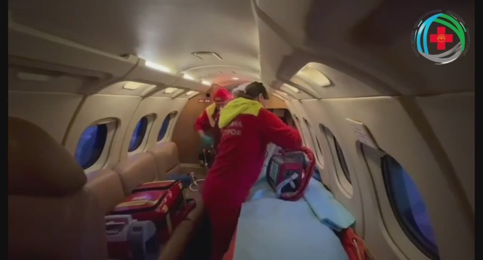 Малышку доставили в Москву