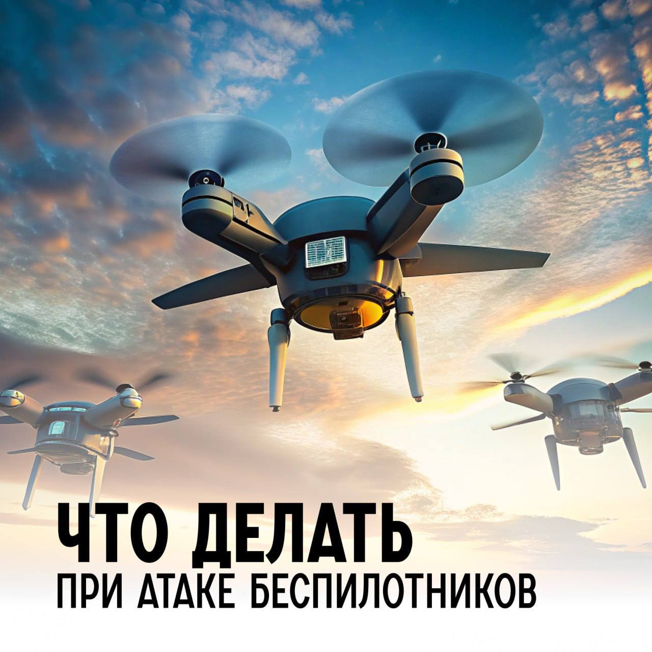 Инструкция — как действовать при атаке БПЛА