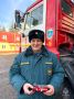 Водитель 1 пожарно-спасательной части Главного управления Вадим Файзулов желает всем продуктивной рабочей недели
