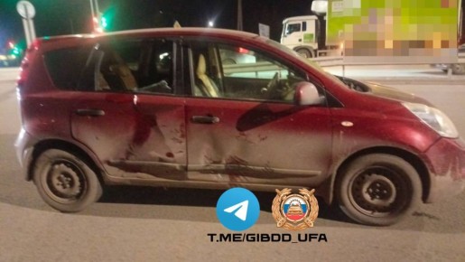 Подросток попал в ДТП. Авария произошла в Уфе 27 октября около 18:00