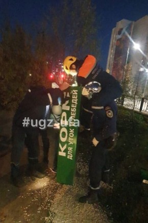 Ребенок попал в «ловушку». Накануне вечером в парке имени Аксакова мальчик, кормивший уток, случайно зажал пальцы в аппарате для выдачи корма