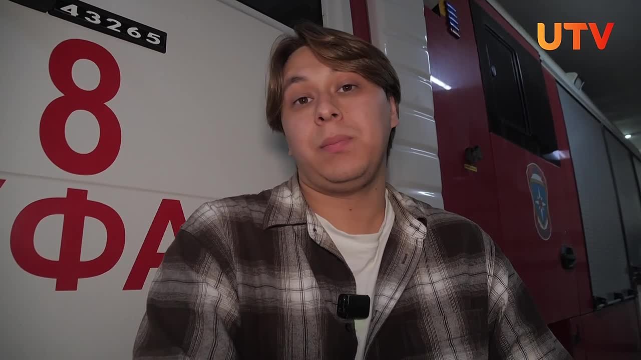 Три недели назад в уфимскую пожарную часть № 8 пришёл бездомный кот