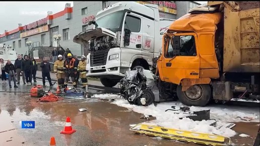 Как на дорогах Башкирии проверяют большегрузы – сюжет «Вестей»