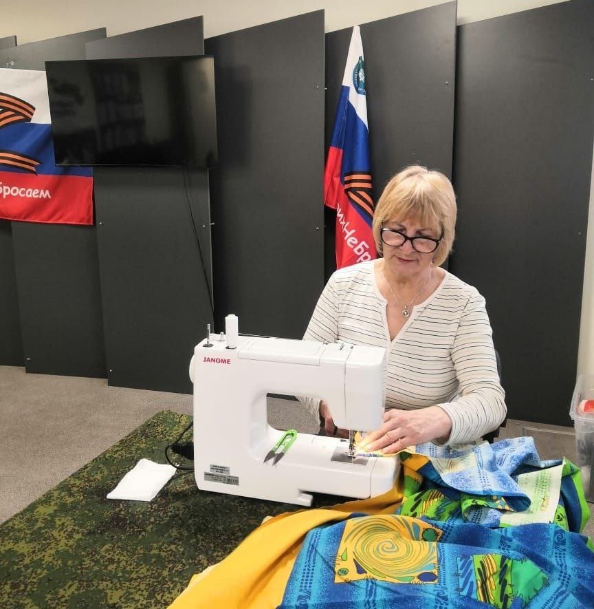 Центр поддержки участников СВО приглашает волонтёров для пошива нательного и нижнего белья, шевронов для военнослужащих, а также постельных принадлежностей для госпиталей