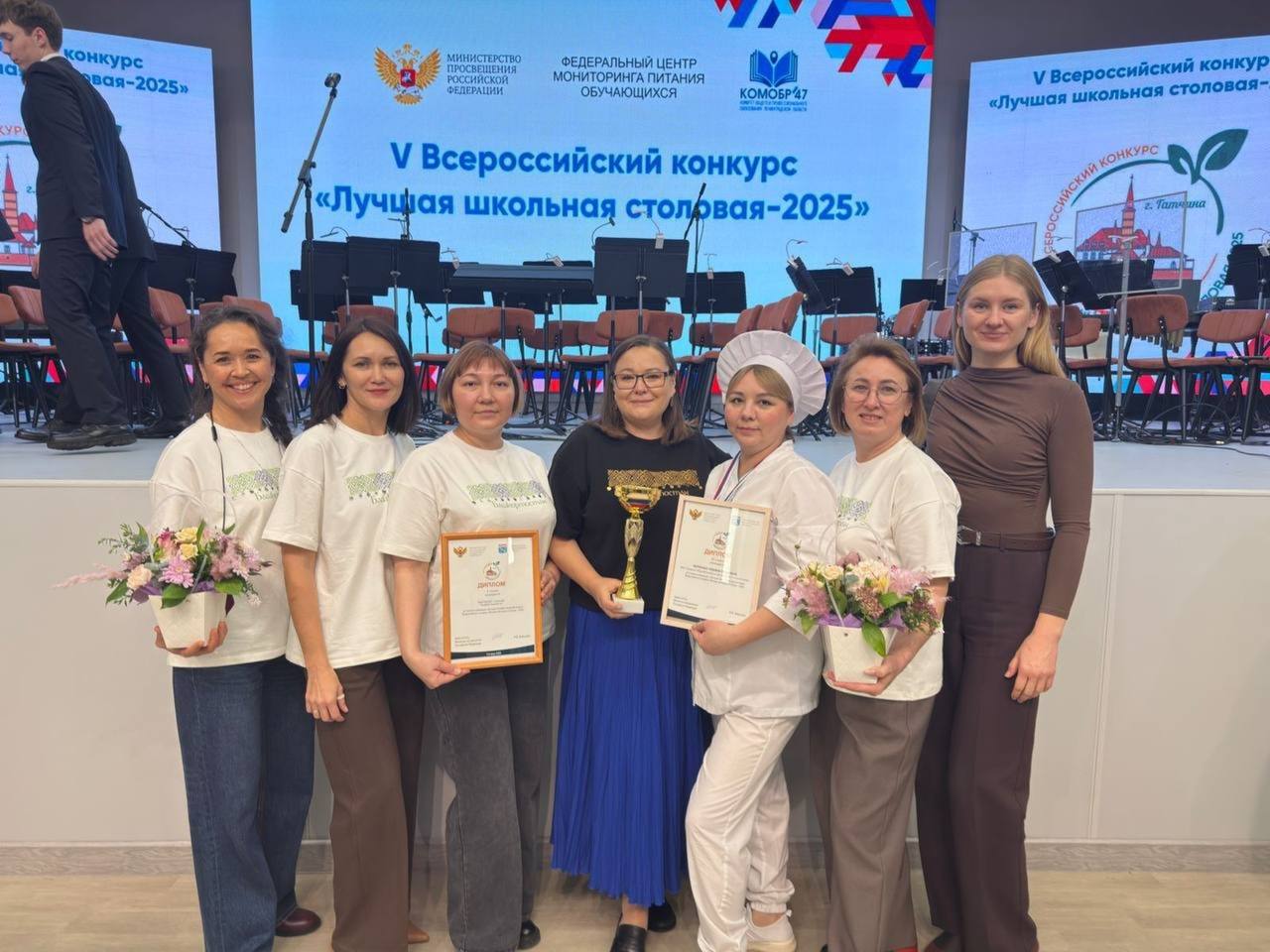 Команда школы № 29 Стерлитамака победила во Всероссийском конкурсе «Лучшая школьная столовая – 2025»