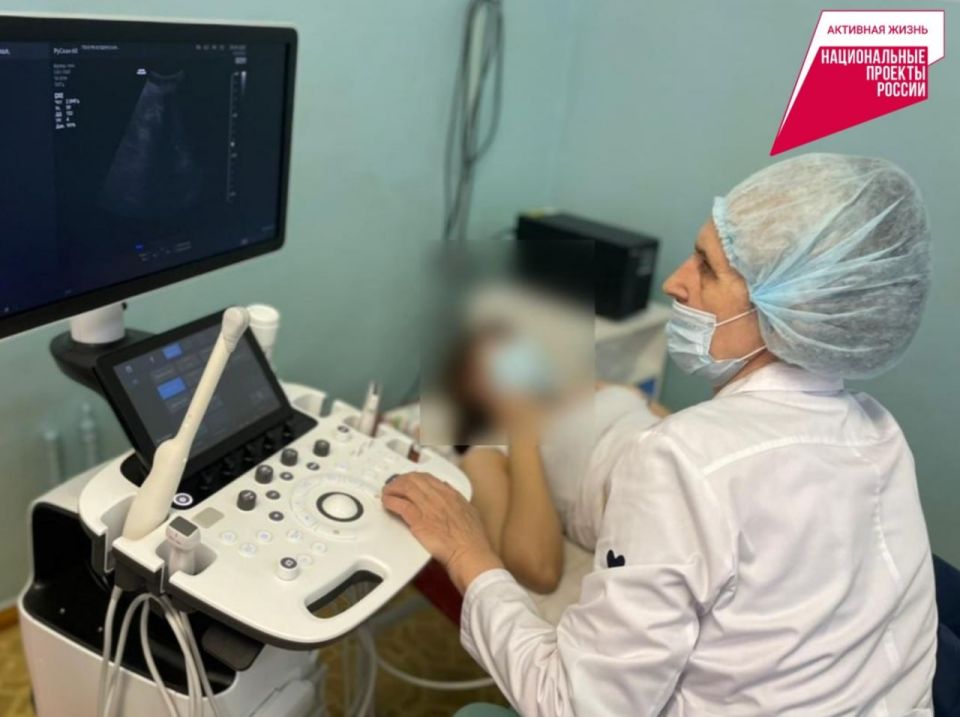 1 В Буздякской больнице провели более 9 800 обследований на новом УЗИ-аппарате