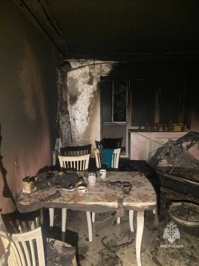 В МЧС Башкортостана поступило сообщение о возгорании в многоквартирном жилом доме на улице Энгельса в Уфе