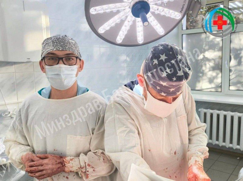 Ножевое ранение сердца. 30-летний мужчина поступил в больницу Кумертау в критическом состоянии