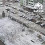 Снег в Уфе. Че думаете, растает?