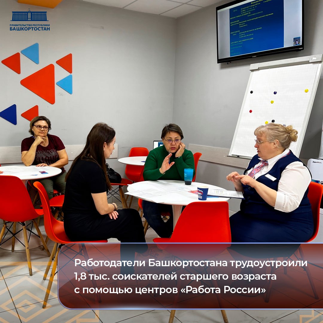 Работодатели Башкортостана трудоустроили 1,8 тыс