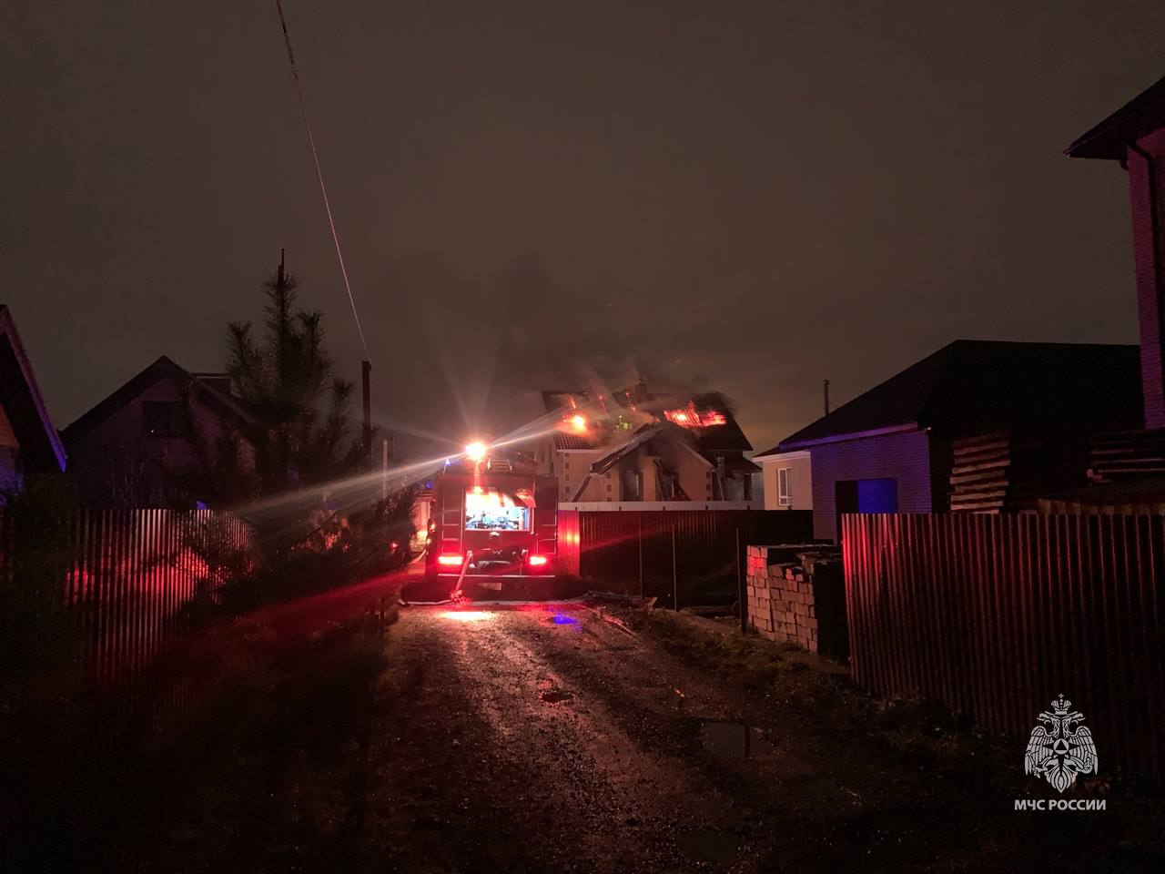 Пожар в доме многодетной семьи Пожар в доме многодетной семьи