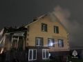 Огонь охватил дом многодетной семьи