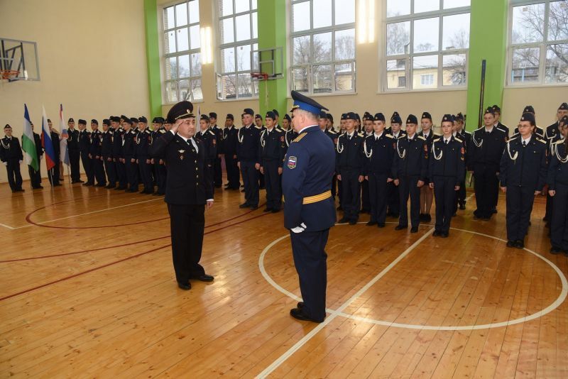 В Белорецке состоялось открытие профильных полицейских классов на базе средней школы №20