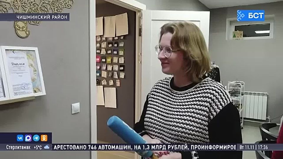 Жительница Башкирии благодаря господдержке открыла швейную мастерскую