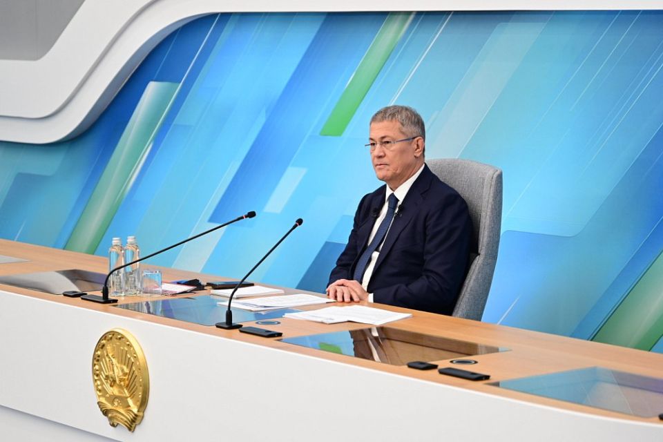Прямая линия с Главой Башкортостана Радием Хабировым