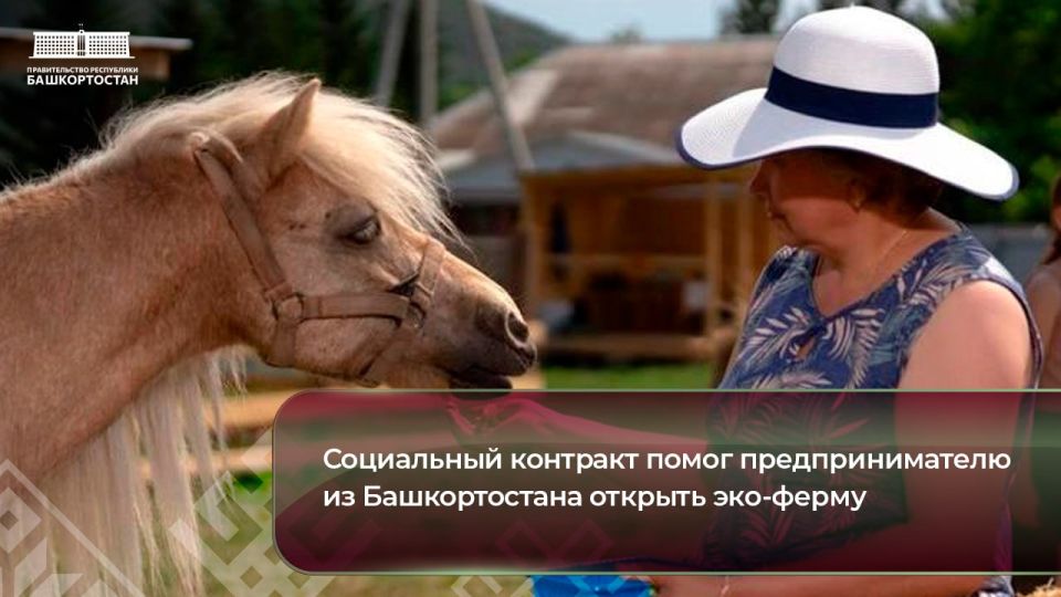 Социальный контракт помог предпринимателю из Башкортостана открыть эко-ферму