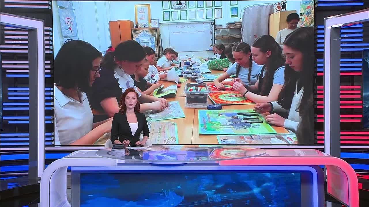 В Уфе школьники создают «Полотно народной мудрости» - репортаж «Вестей»