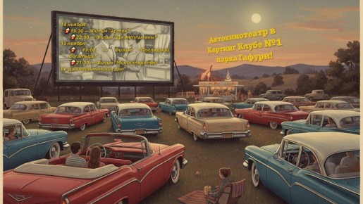 Кино, попкорн и звездное небо