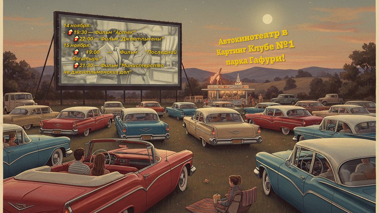 Кино, попкорн и звездное небо