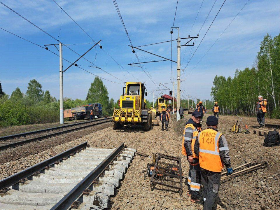 В Башкортостане железнодорожники обновили более 90 км пути в 2025 году