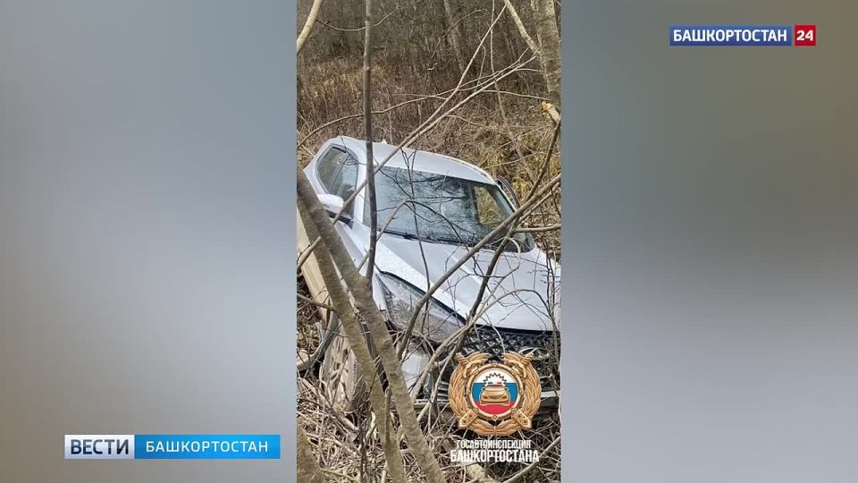 В Башкортостане 17-летний подросток угнал автомобиль своей тети и попал в ДТП