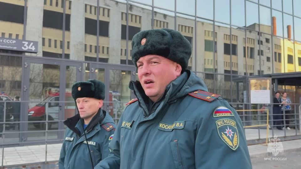 Сотрудники МЧС России провели в Уфе пожарно-тактические учения в высотном здании