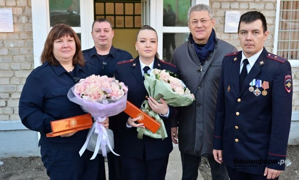 В Уфе участковые полицейские рассказали Главе Башкирии о своей работе