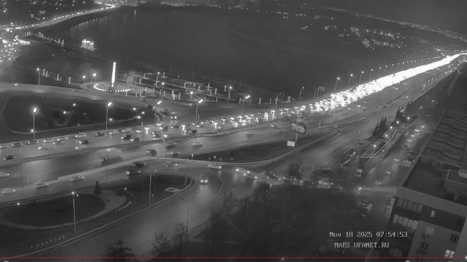 Дорожно-транспортная обстановка в Уфе на 08:00 часов 18 ноября