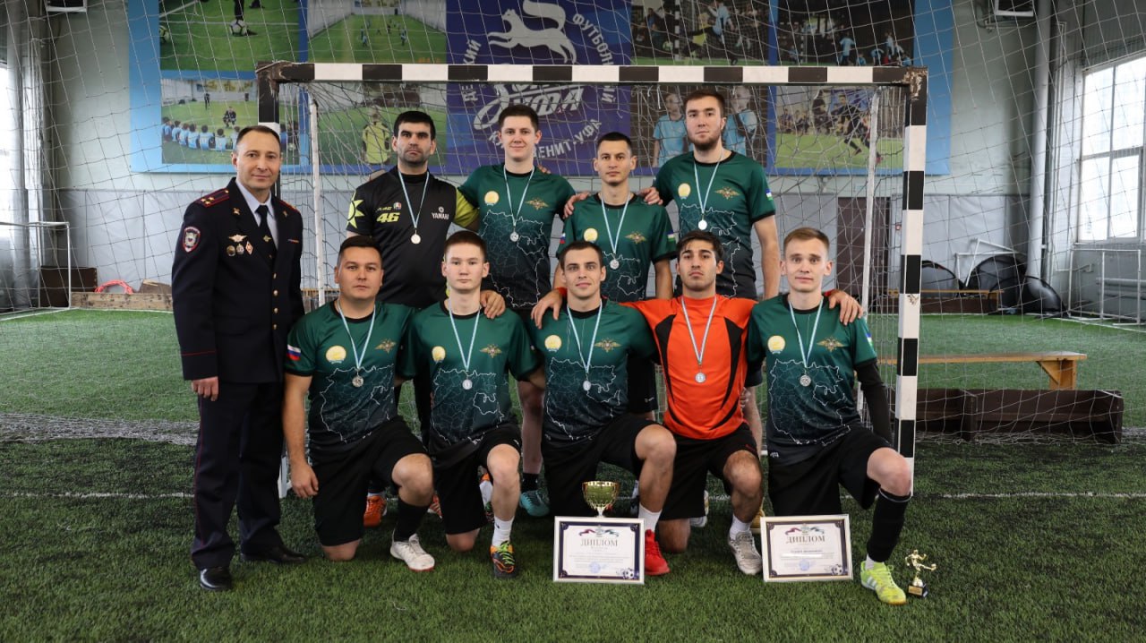 В Уфе определили сильнейших в мини-футболе среди правоохранительных органов