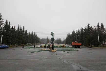 Уфа готовится к Новому году