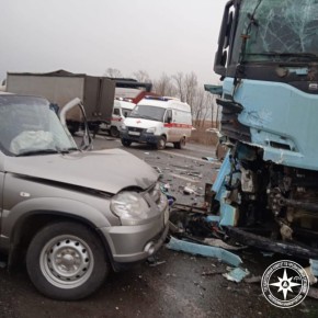 Массовая авария на трассе М-5