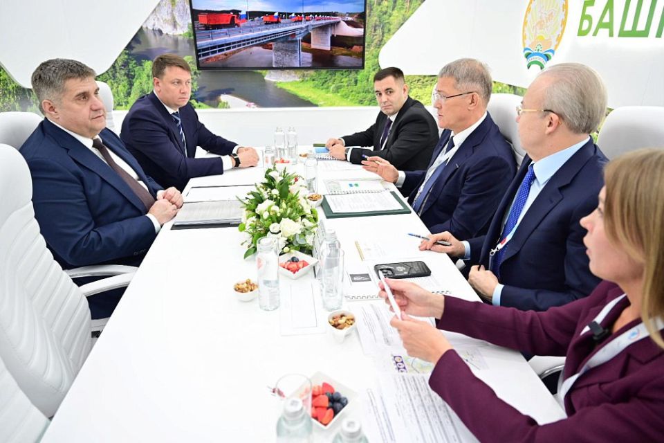 Встреча делегации Башкортостана с руководителем Федерального дорожного агентства